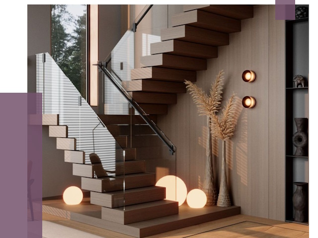 Изготовление и монтаж лестниц в Печоре от 86547 руб. | ПРОЛЁТ-Пчр