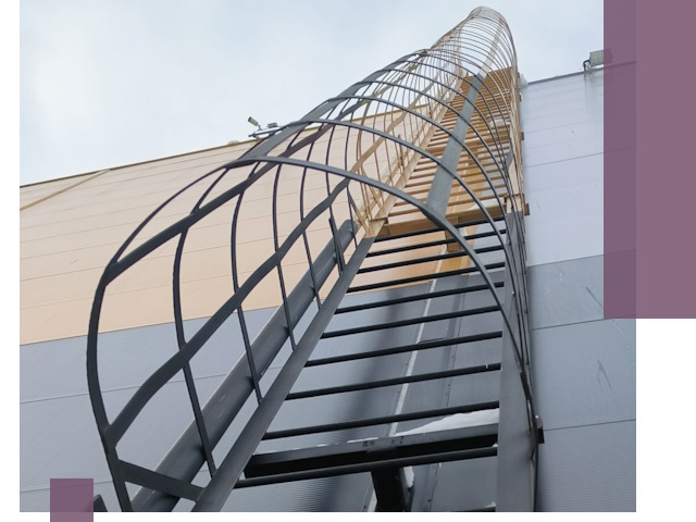 Изготовление и монтаж пожарных лестниц в Печоре профессионально