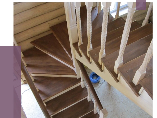 Реставрация деревянных лестниц в Печоре от 4276 руб.