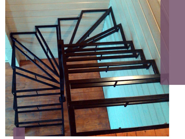 Изготовление металлических лестниц любой сложности в Печоре