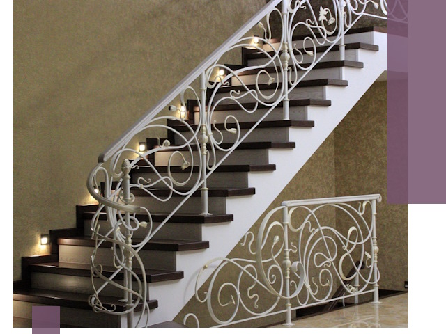 Кованые лестницы под ключ в Печоре — изготовление и монтаж
