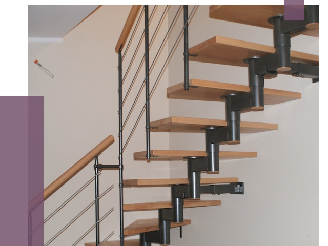 Изготовление модульных лестниц в Печоре от 11455 руб. 