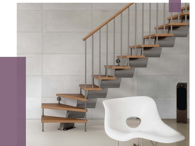 Монтаж модульных лестниц в Печоре от 6313 руб. 