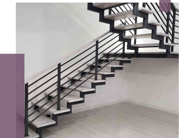 Лестницы на металлокаркасе под ключ в Печоре от 12728 руб. | ПРОЛЁТ-Пчр