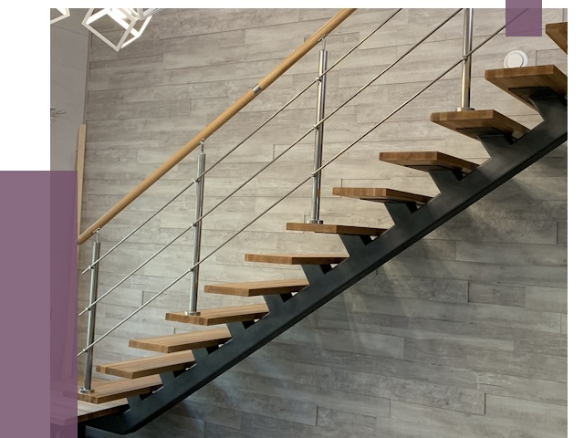 Изготовление лестниц на монокосоуре в Печоре от 75856 руб. 