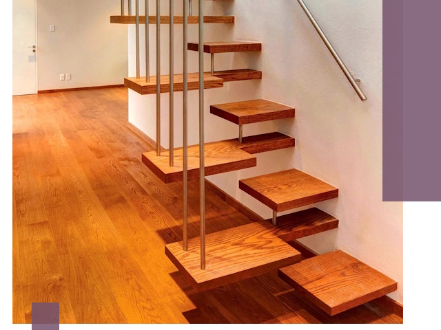 Лестницы «гусиный шаг» на заказ в Печоре для узких пространств