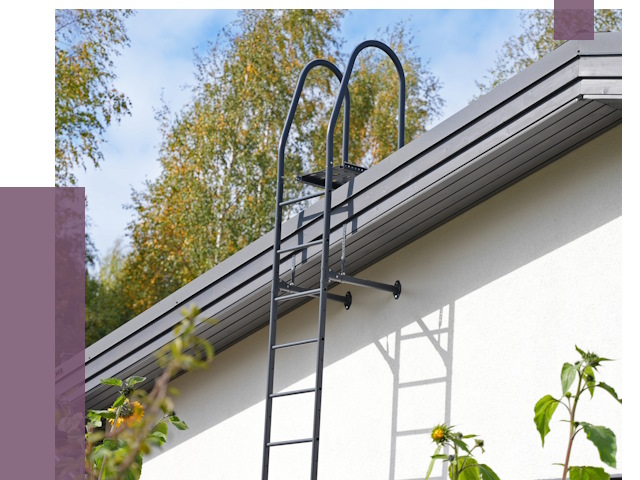 Лестницы на крышу в Печоре от 19040 руб. — монтаж и монтаж ПРОЛЁТ-Пчр