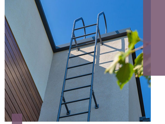 Лестницы на крышу в Печоре — изготовление, монтаж, демонтаж