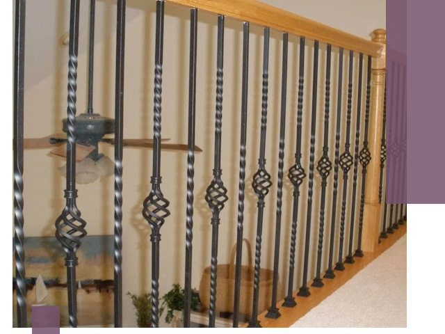 Изготовление и монтаж кованных перил в Печоре под ключ