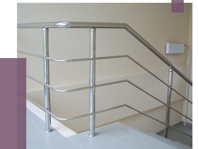 Алюминиевые перила в Печоре от 6313 руб. под ключ | ПРОЛЁТ-Пчр