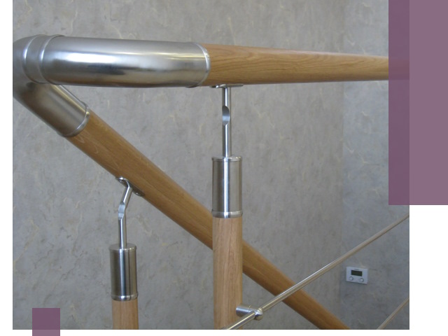 Комбинированные перила на заказ в Печоре — монтаж и производство