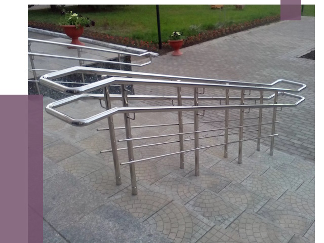 Перила для инвалидов в Печоре от 7555 руб. под ключ | ПРОЛЁТ-Пчр