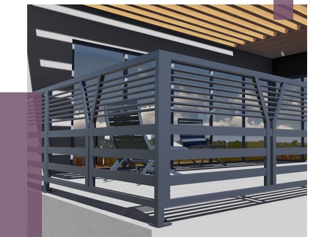 Изготовление балконных ограждений в Печоре от 10691 руб. | ПРОЛЁТ-Пчр