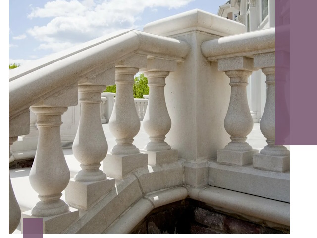 Балюстрады из металла и камня под ключ в Печоре