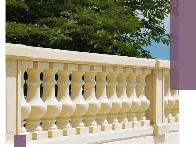 Установка балюстрады в Печоре: изготовление и монтаж под ключ