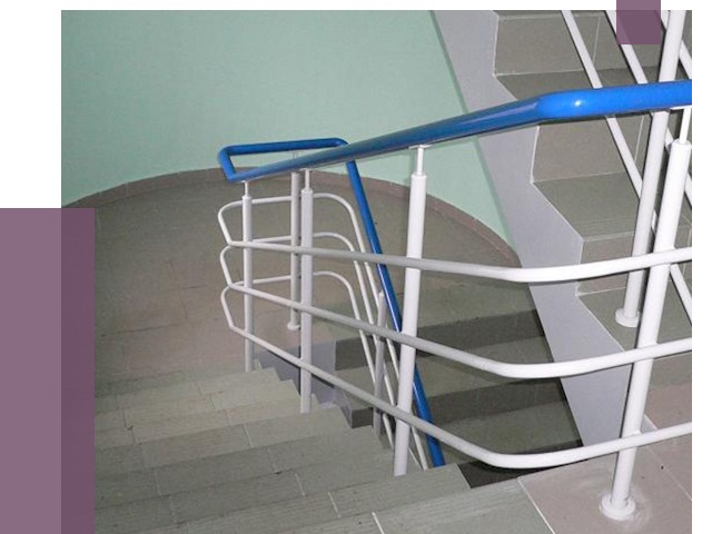 Перила в подъезде в Печоре — установка и замена от 7382 руб. | ПРОЛЁТ-Пчр