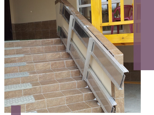 Откидные пандусы под ключ в Печоре — монтаж и демонтаж