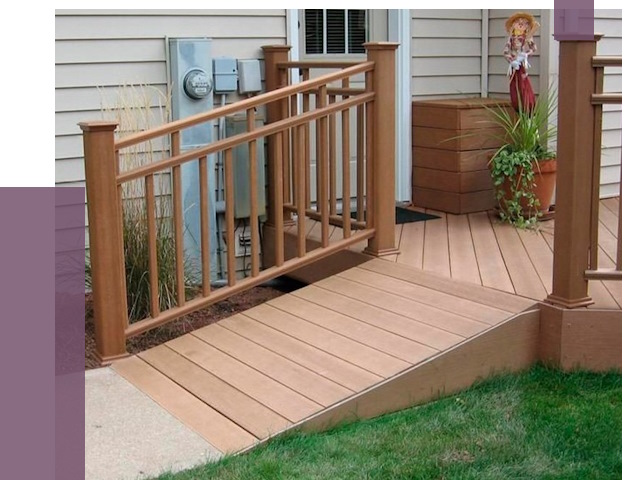 Пандус на крыльцо в Печоре под ключ от 7738 руб.