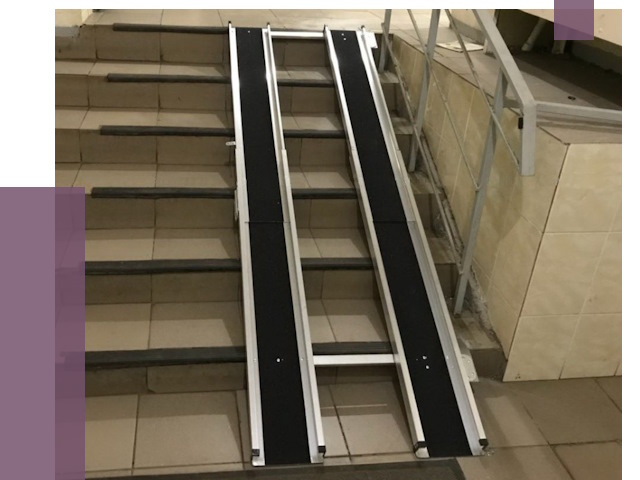 Установка пандуса в подъезд в Печоре от 7942 руб. под ключ | ПРОЛЁТ-Пчр