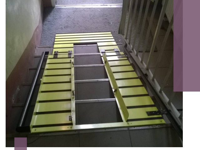 Профессиональный монтаж пандуса в подъезд в Печоре