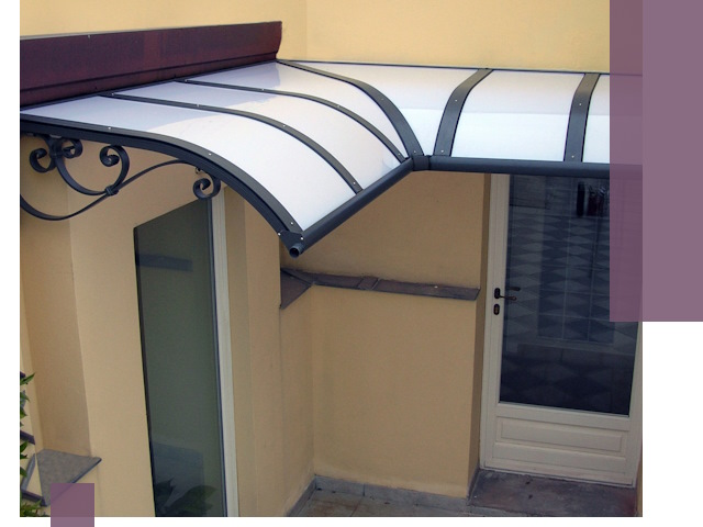 Монтаж козырьков любой сложности в Печоре под ключ