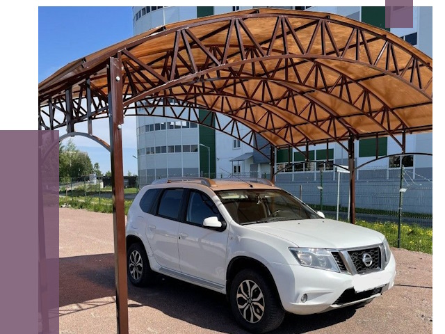 Недорогие навесы в Печоре от 42764 руб. | ПРОЛЁТ-Пчр