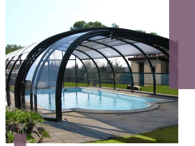 Навесы для бассейна в Печоре: изготовление и монтаж под ключ