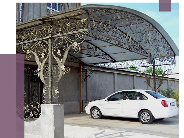 Кованые навесы в Печоре от 14509 руб. | ПРОЛЁТ-Пчр