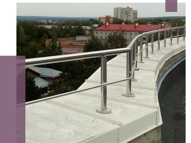 Парапеты и ограждения кровли в Печоре от 4938 руб. 
