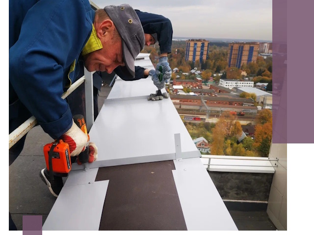 Монтаж парапетов в Печоре — установка прочных металлических ограждений