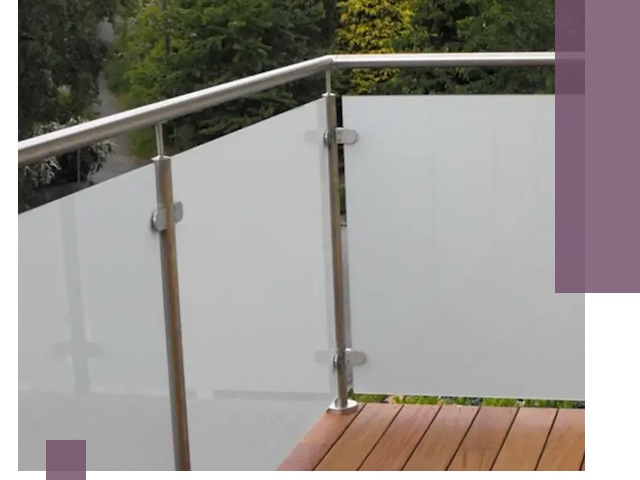 Алюминиевые парапеты для балконов и террас в Печоре