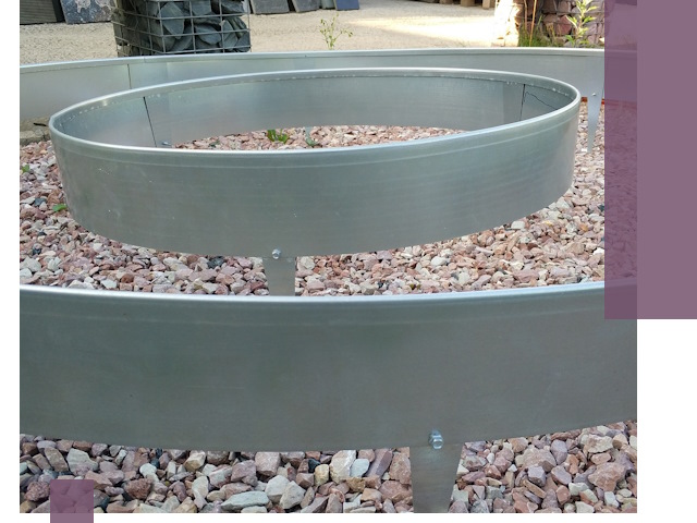 Нержавеющие бордюры под ключ в Печоре — изготовление и монтаж