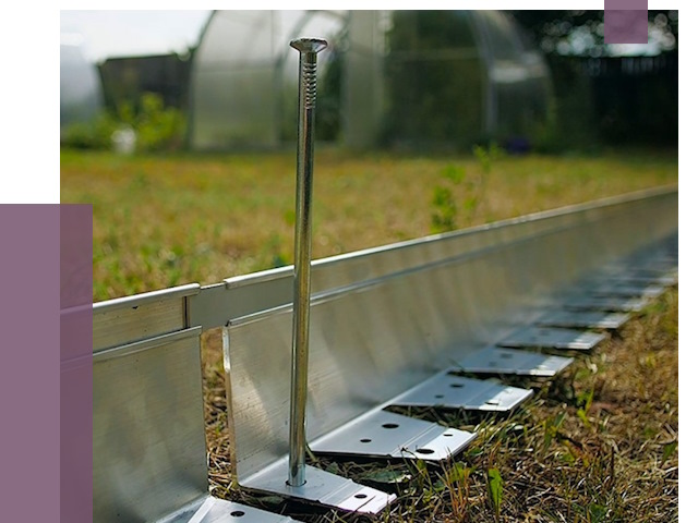 Металлические бордюры для газона в Печоре от 4276 руб. | ПРОЛЁТ-Пчр