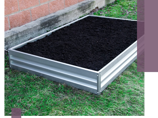 Металлические бордюры для грядок в Печоре: прочность и аккуратность