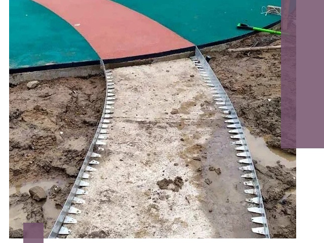 Металлические бордюры для дорожек в Печоре — монтаж и изготовление