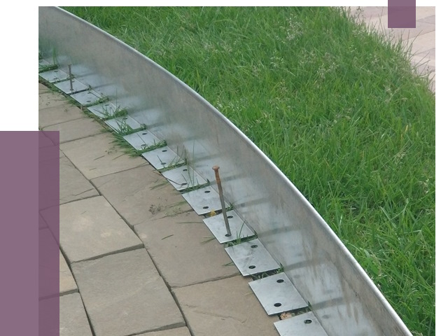 Металлические бордюры для тротуаров в Печоре от 8655 руб.