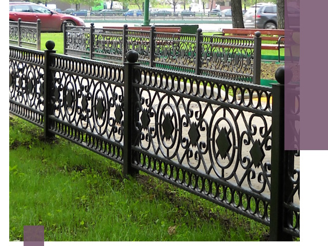 Секционные газонные ограждения под ключ в Печоре