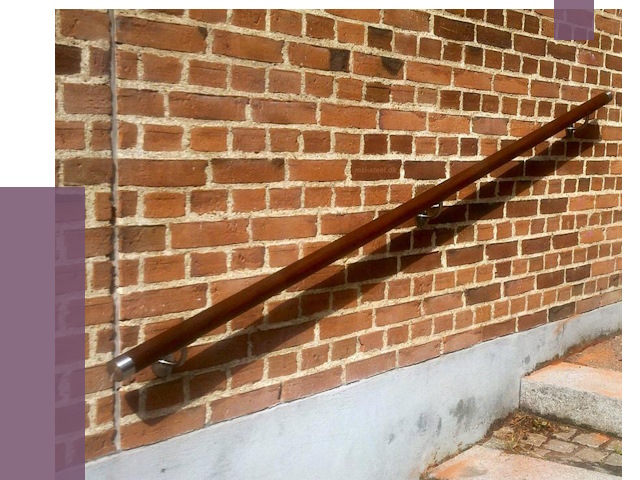 Изготовление пристенных поручней в Печоре от 4429 руб. — ПРОЛЁТ-Пчр