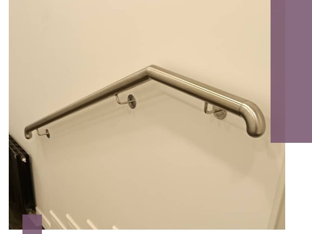 Изготовление пристенных поручней в Печоре под ключ за сроки