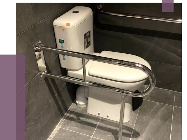 Поручни для санузлов в Печоре от 4276 руб.  | ПРОЛЁТ-Пчр