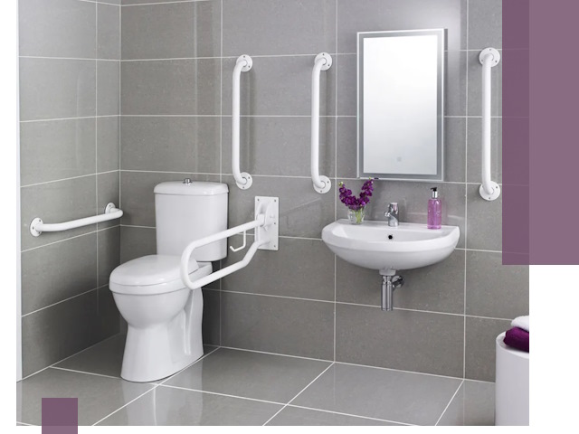 Поручни для санузлов в Печоре: установка, ремонт и монтаж