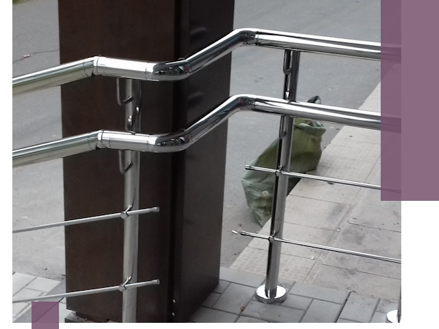 Монтаж поручней из нержавеющей стали в Печоре качественно и быстро